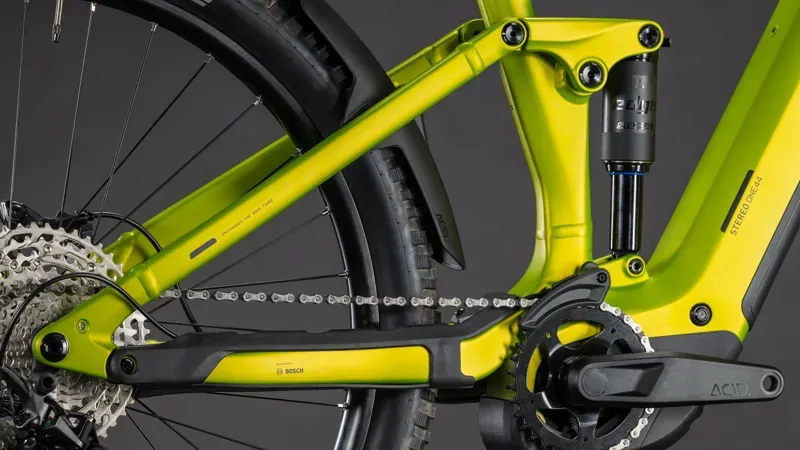 Cube Stereo Hybrid One44 Pro 800 E-MTB in Lizard/Black-6