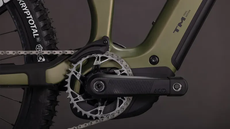 Cube Stereo Hybrid One77 HPC TM 800 E-MTB in Reed Green/Matrix-4