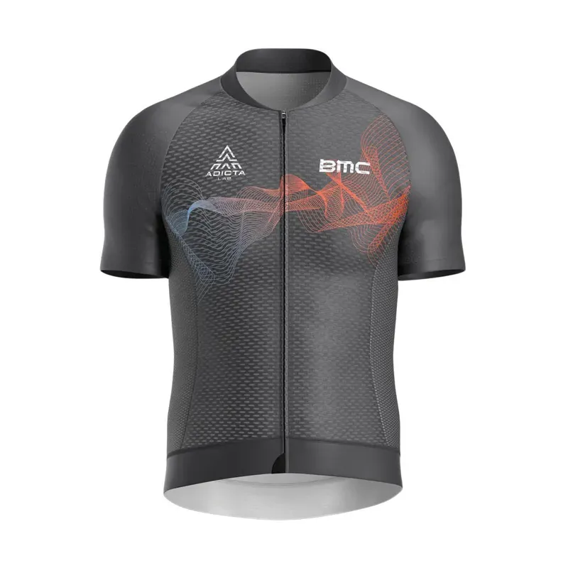 Adicta Lab Valent Short Sleeve Jersey in BMC/Dark Grey