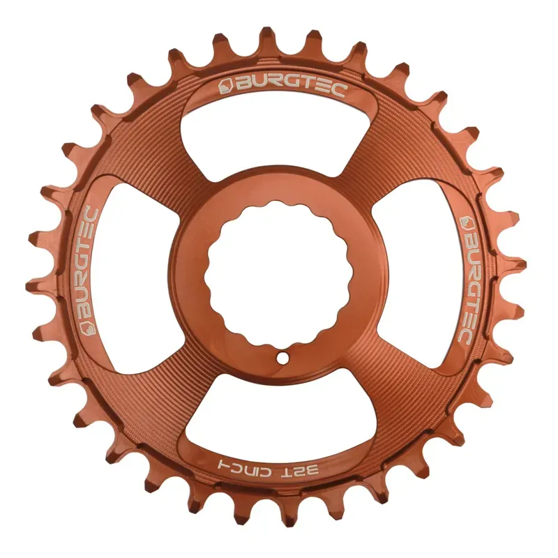 Burgtec Cinch Thick Thin Chainring in Kash Bronze