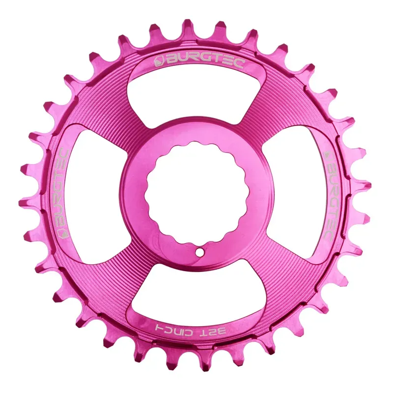 Burgtec Cinch Thick Thin Chainring in Purple Rain