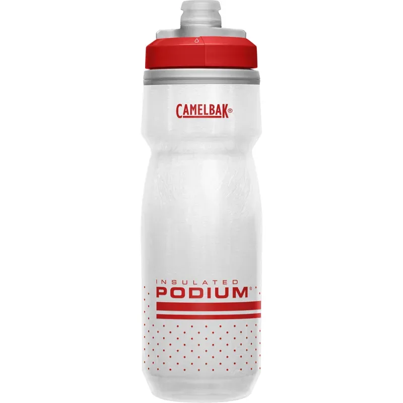 Camelbak Podium Chill 620ml Insulated Drinks Bottle - Red/White
