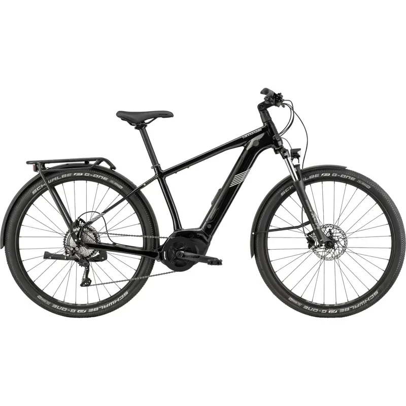 Cannondale Tesoro Neo X 3 Electric Touring Bike in Black