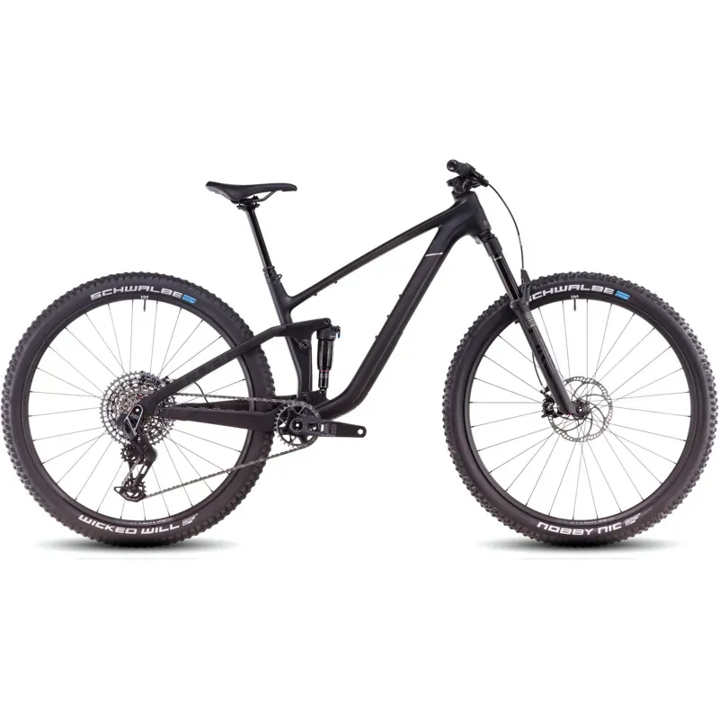 Cube Stereo one22 c:62 SLX 29 Mountain Bike in Blackline
