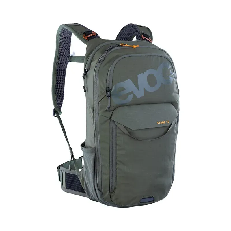 Evoc Stage 12 Hydration Bag in Dark Olive