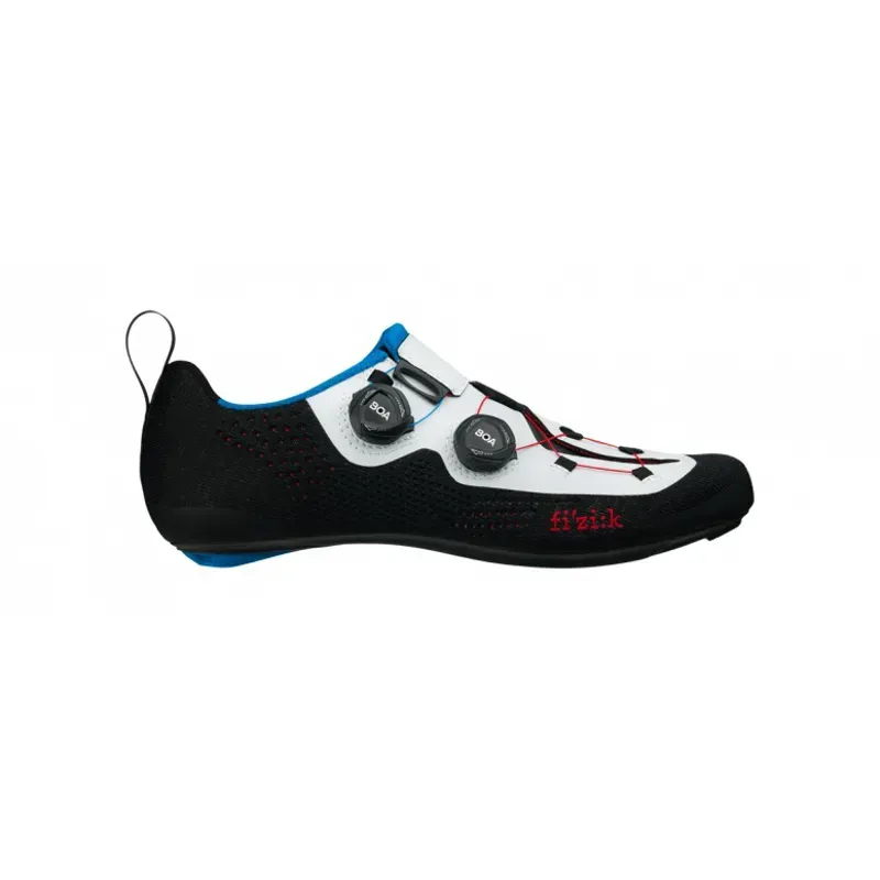 Fizik R1 Transiro Tri Shoes in Black/White