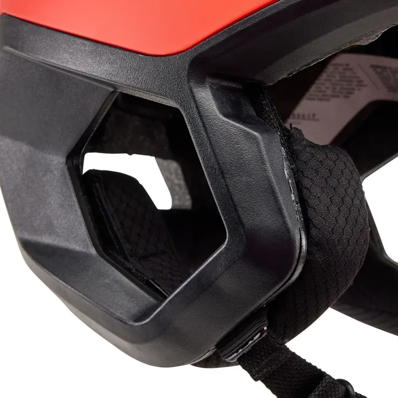 Fox Dropframe Helmet in Orange Flame-7