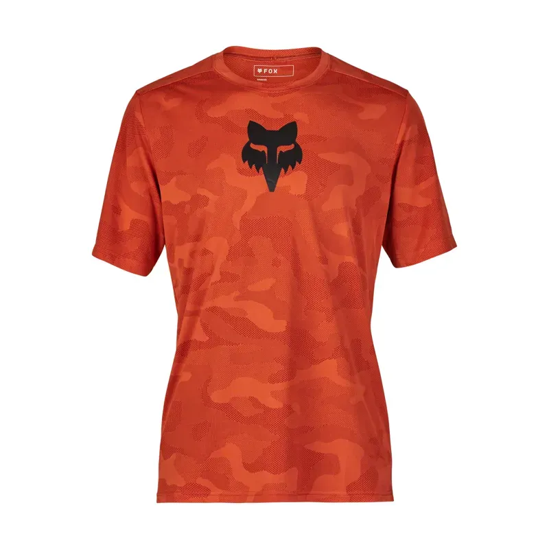 Fox Ranger TruDri Short Sleeve Jersey in Atomic Orange