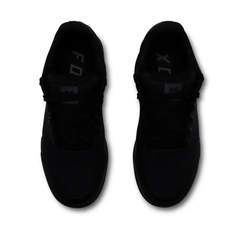 Fox Union Canvas Shoes in Black-2