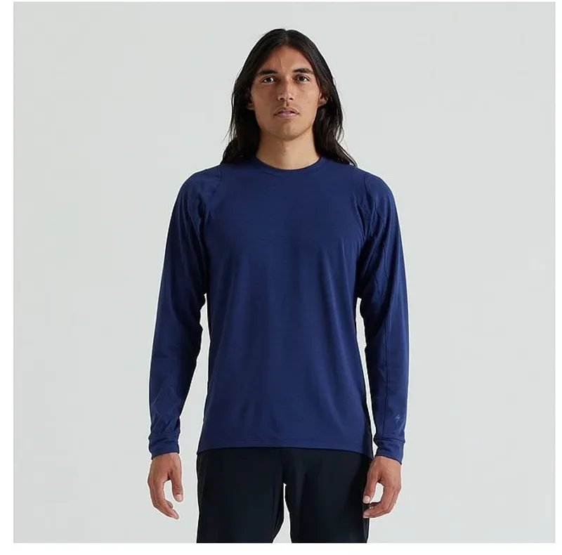Specialized Trail Long Sleeve Jersey in Deep Marine Blue