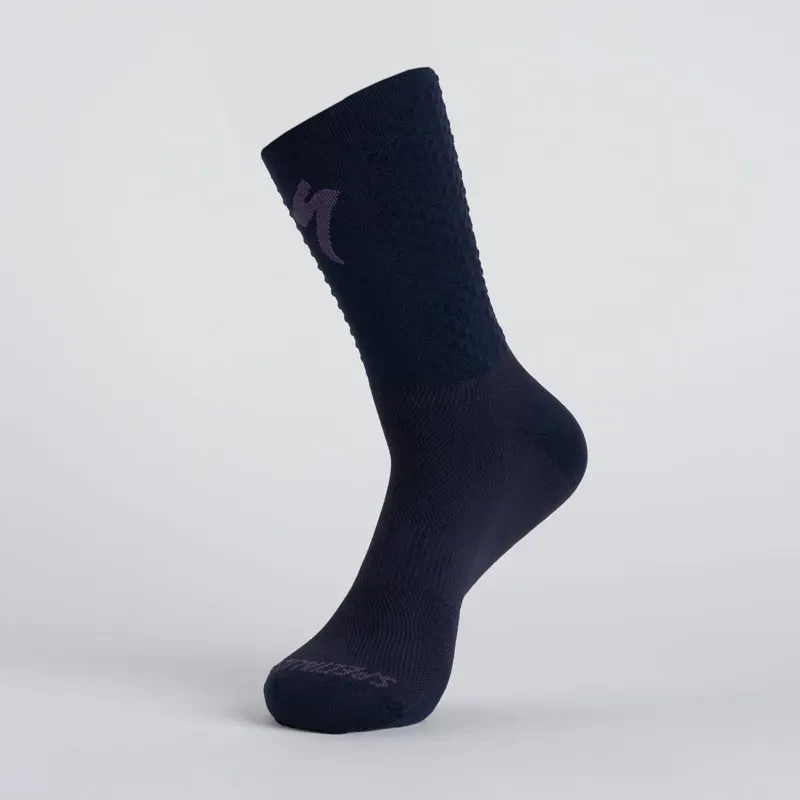 Specialized Kinetic Knit Tall Socks in Dark Navy/Dusk-1