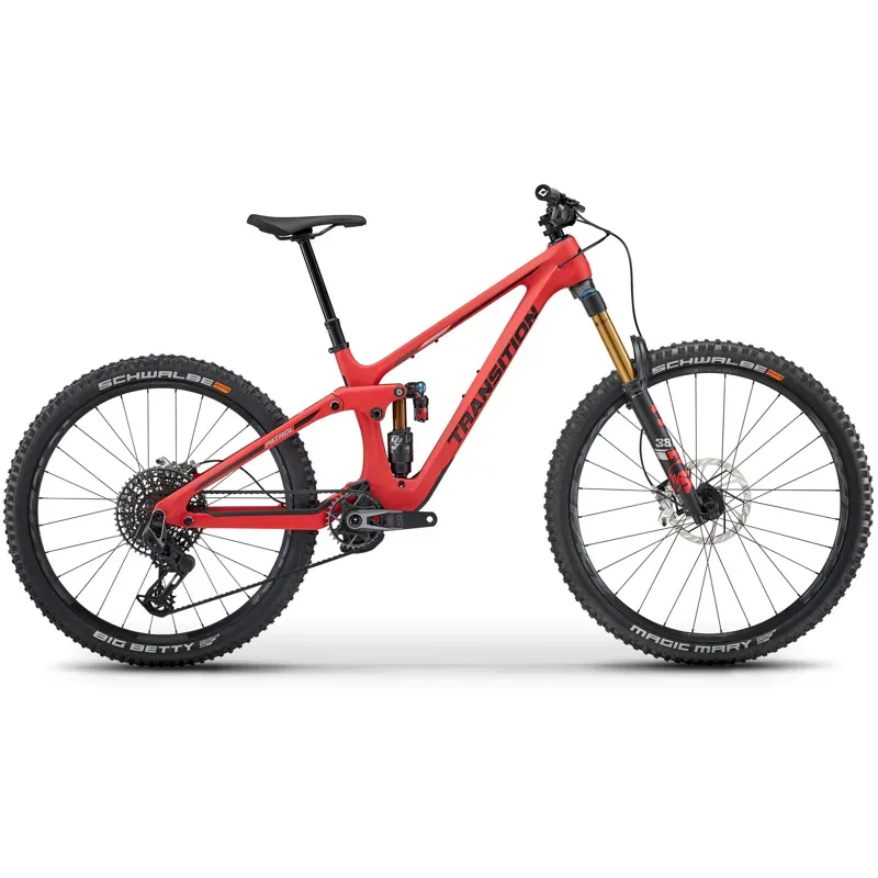 Transition Patrol Alloy NX Mountain Bike in Bonfire Red