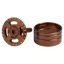 Deity Crosshair Headset Cap Kit in Brown