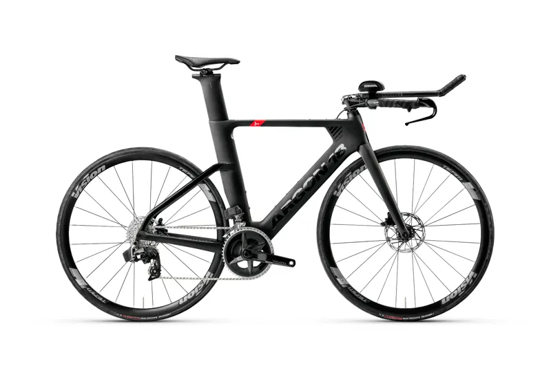 Argon 18 E-117 Tri Disc SRAM Rival AXS Black Triathlon Bike