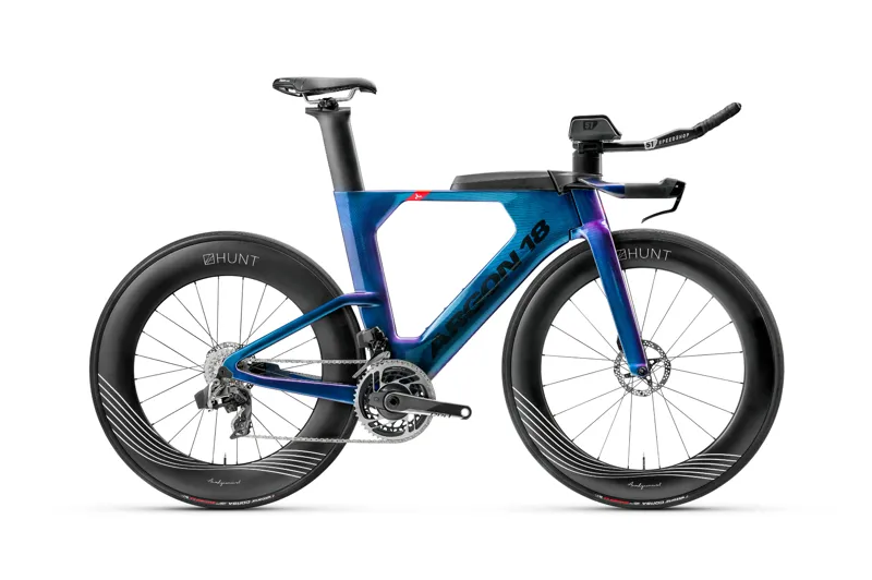 Argon 18 E-119 Tri+ Disc Sram Red Axs Dig Me Beach Reflects Gloss colourshift  Triathlon bike