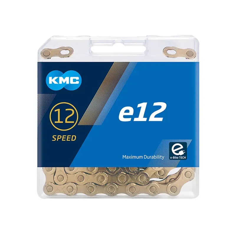 Kmc E12 Ti-N 130-link Chain in Gold