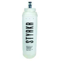 Js Cycles Styrkr STYRKR - Soft Water Bottle Running Flask 500ml X 1 White  - one size | Free delivery over £50, Price Match & Cycle to Work.