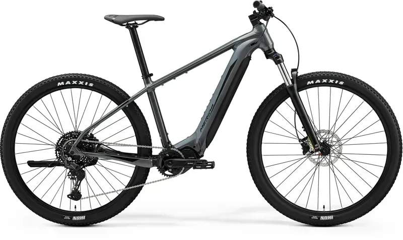 Merida eBig Nine 400 E-Mountain Bike In Grey/Black