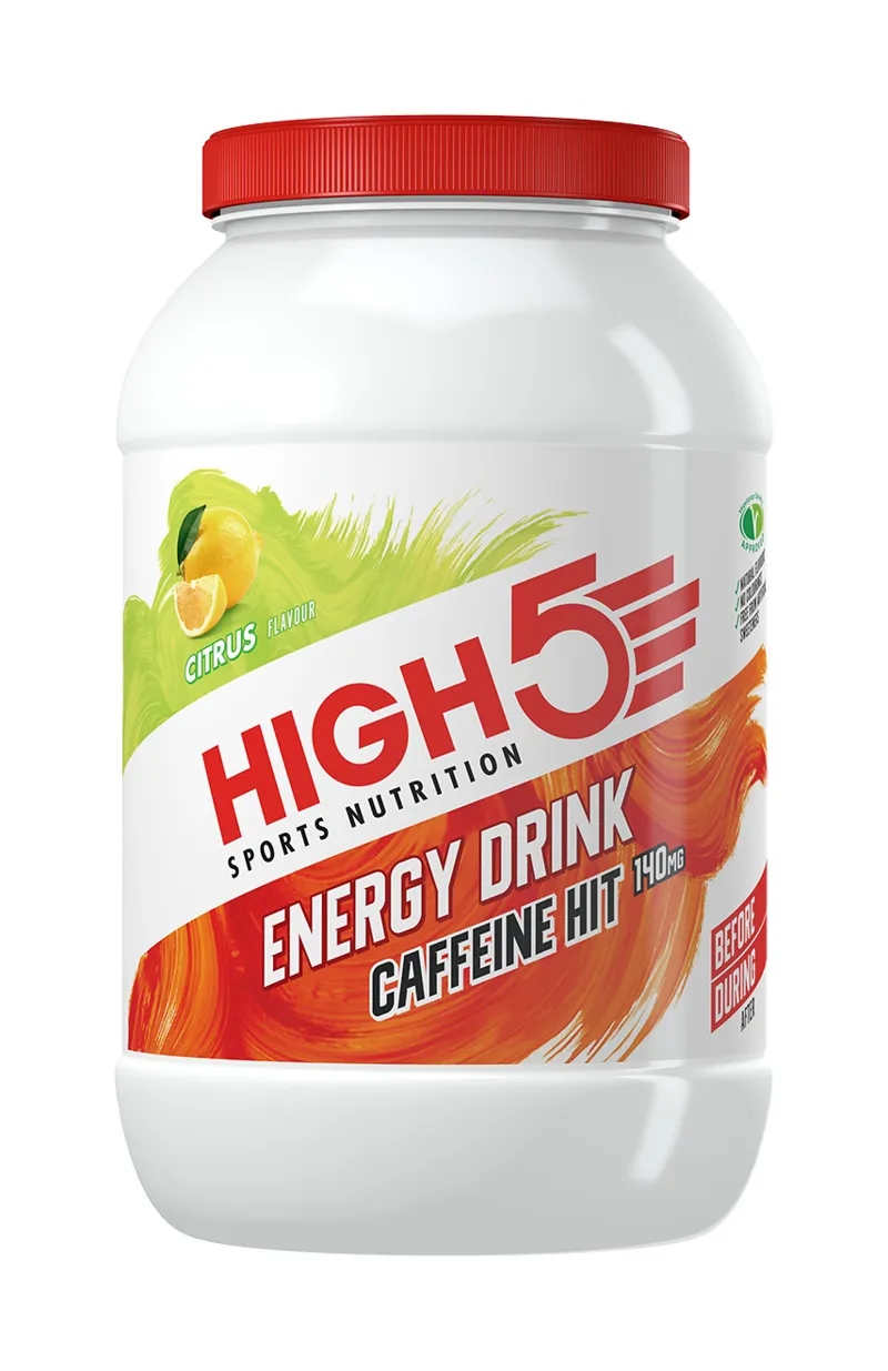 High5 Energy Drink Caffeine Hit Tub 1kg Citrus