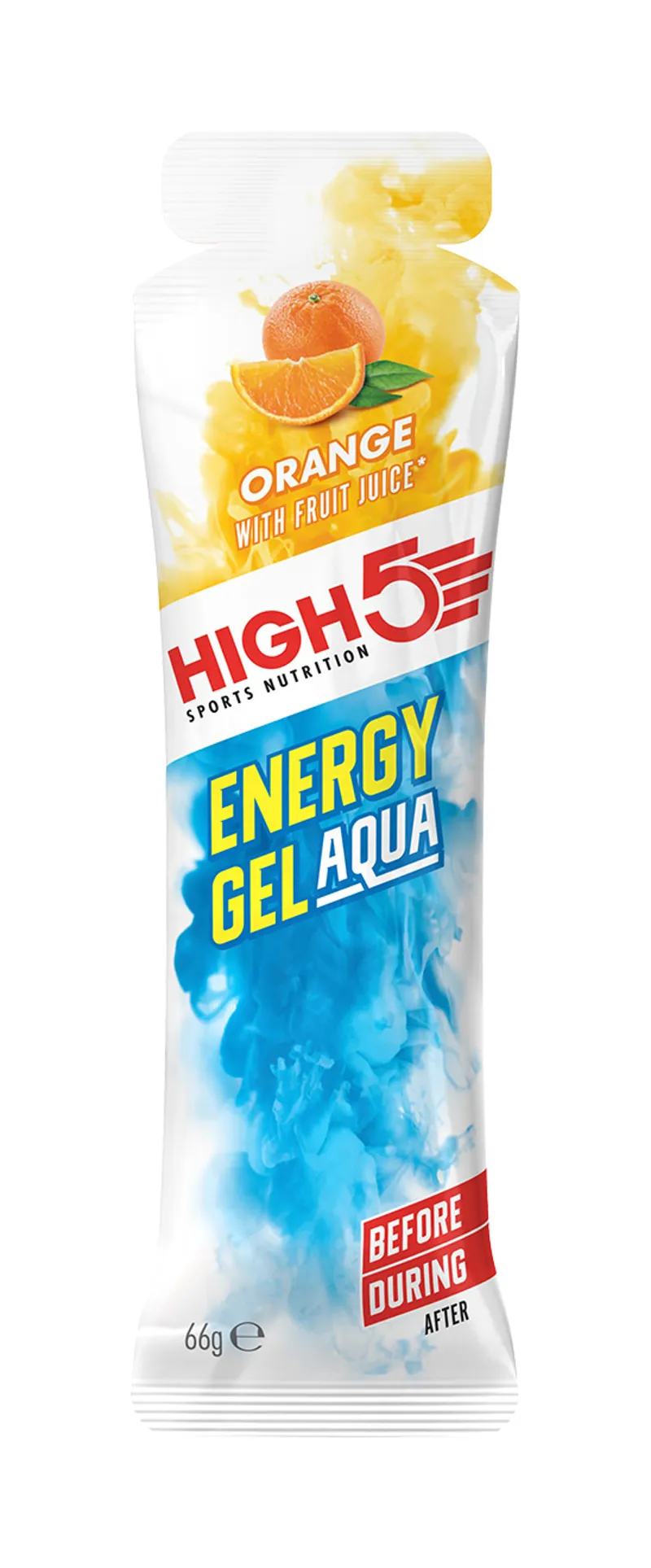 High5 Energy Gel Aqua Single Gels 66g - Various Flavours -1