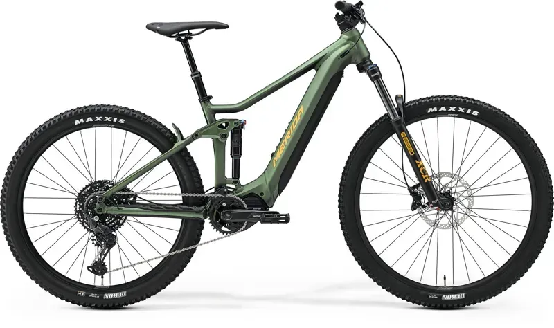 Merida eOne-Forty 400 SE E-Mountain Bike In Green/Orange