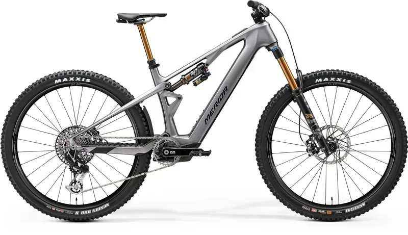 Merida eOne-Sixty SL 10K E-Mountain Bike In Glossy Gunmetal Grey