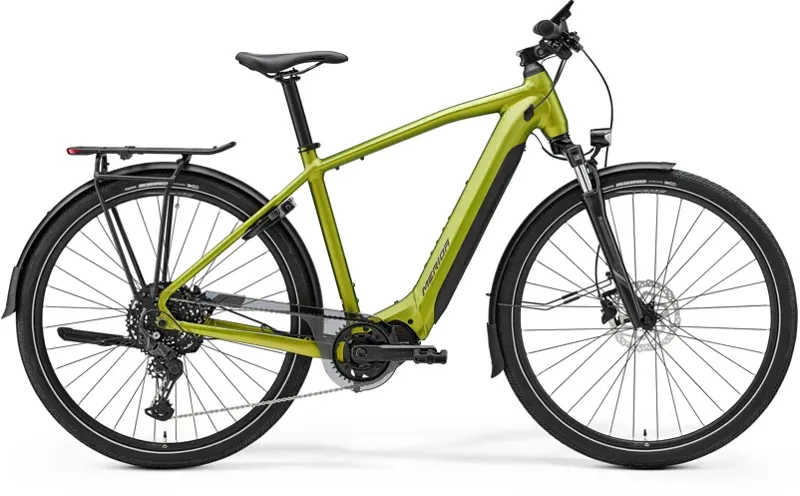 Merida eSpresso 575 EQ Electric Bike in Green/Black