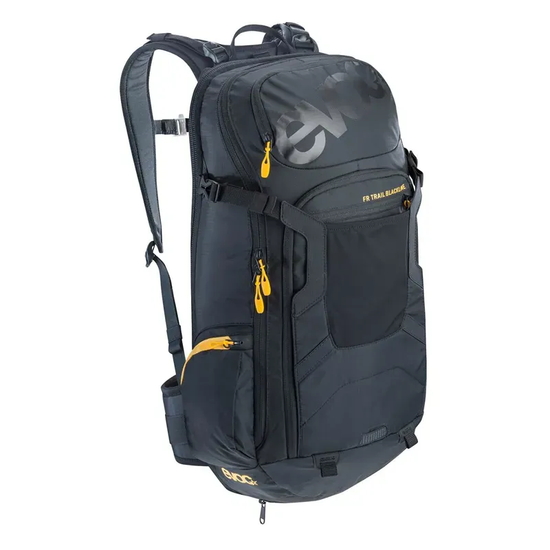 Evoc Fr Trail Blackline Protector Backpack In Black