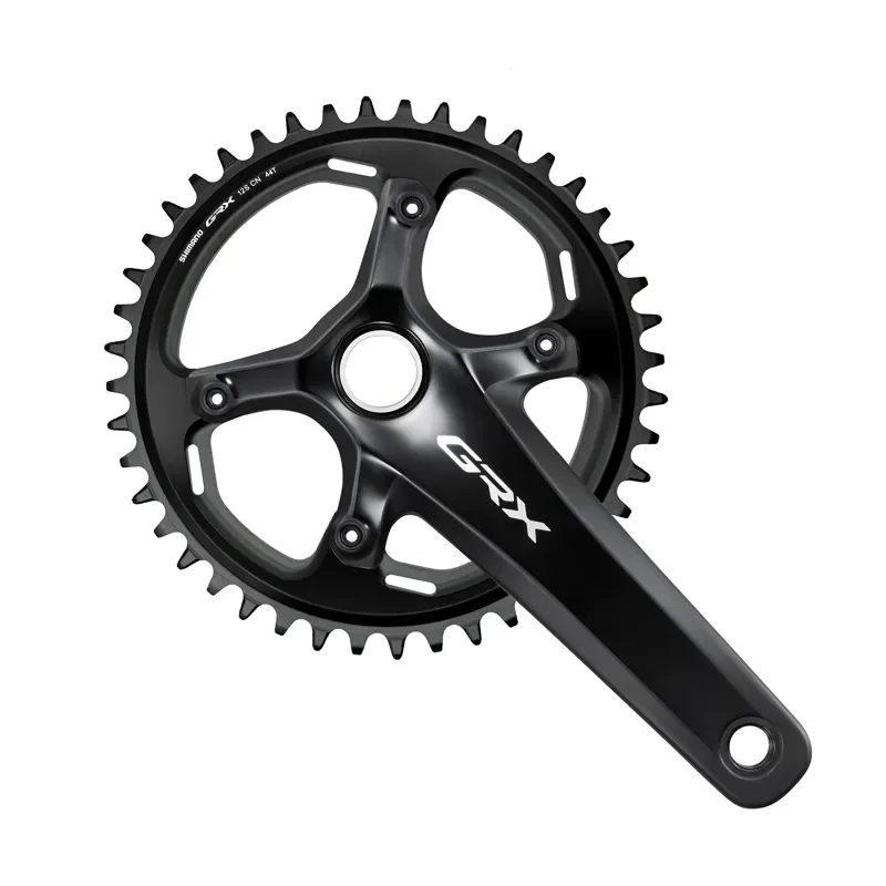 Shimano GRX RX820 40-42-tooth Single 12-speed Crankset in Black-2