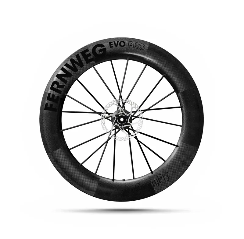 Lightweight Fernweg 85 SE Evo Pro Disc Brake Carbon Road Wheelset -2