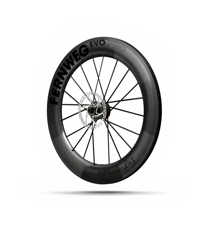 Lightweight Fernweg 85 SE Evo Pro Disc Brake Carbon Road Wheelset -3