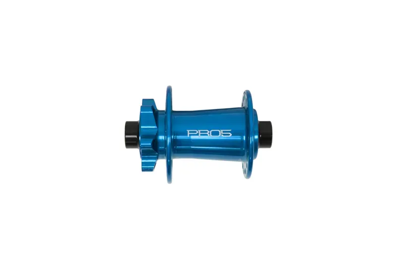 PRO 5 Front hubs -  24 Spoke Hole - 100mm x 12mm - 6 bolt - Blue