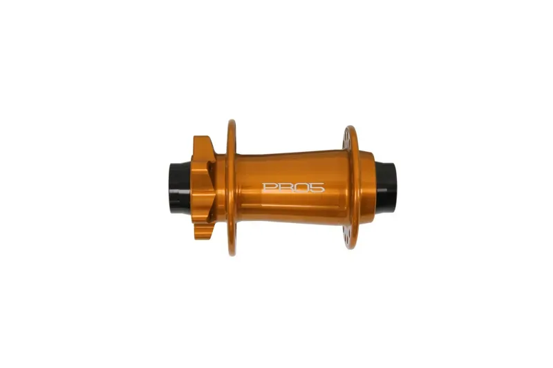 PRO 5 Front 32 Spoke hole- 110mm X 20mm - BOOST- 6 bolt- Orange