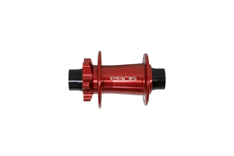 PRO 5 Front hub- 32 Spoke Hole- 100mm X 20mm- 6 bolt- Red