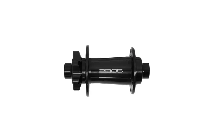 PRO 5 Front hub- 36 Spoke Hole- 110mm X 15mm- 6 bolt-  Black