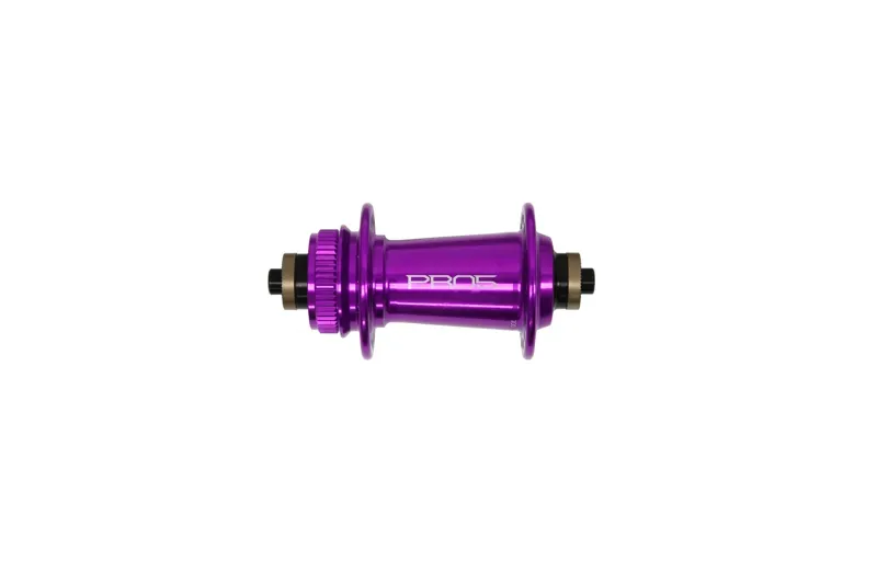 PRO 5 Centre Lock Front hub 32 Spoke Hole - Quick Release Purple