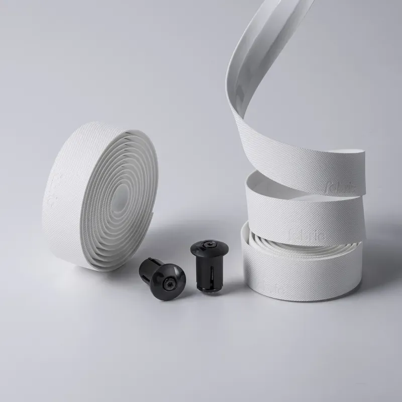 Fabric Knurl Gravel Bar Tape FHT- 03 White-4