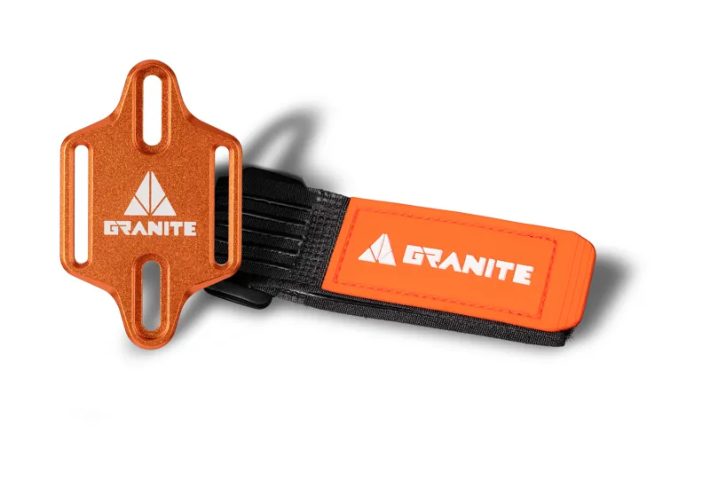 Granite Portaledge Bottle Cage Mount Strap System in Orange
