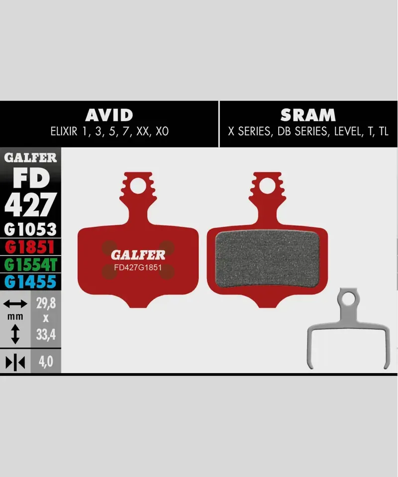 Galfer Advanced Bike Disc Brake Pad-7