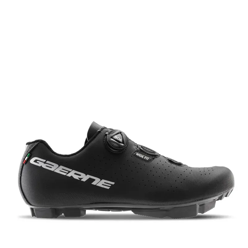 Gaerne Trail Wide MTB Shoes 2025: MATT BLACK 4