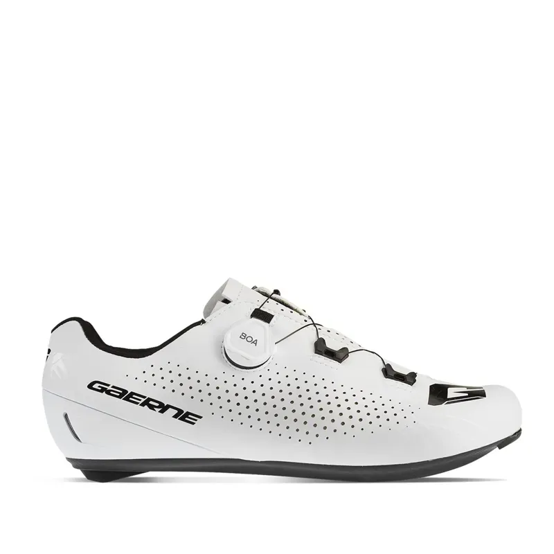 Gaerne G Tuono Road Cycling Shoes 2025: MATT WHITE 4