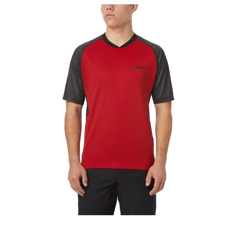 Giro Xar Short Sleeve MTB Jersey in Black