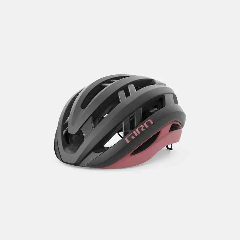 Giro Aries Spherical Helmet in Metallic Coal/Dusty Rose-4