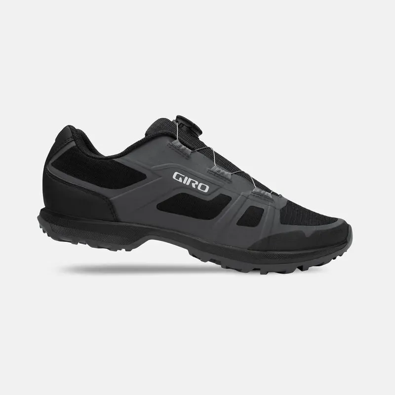 Giro Gauge BOA Shoes in Dark Shadow/Black