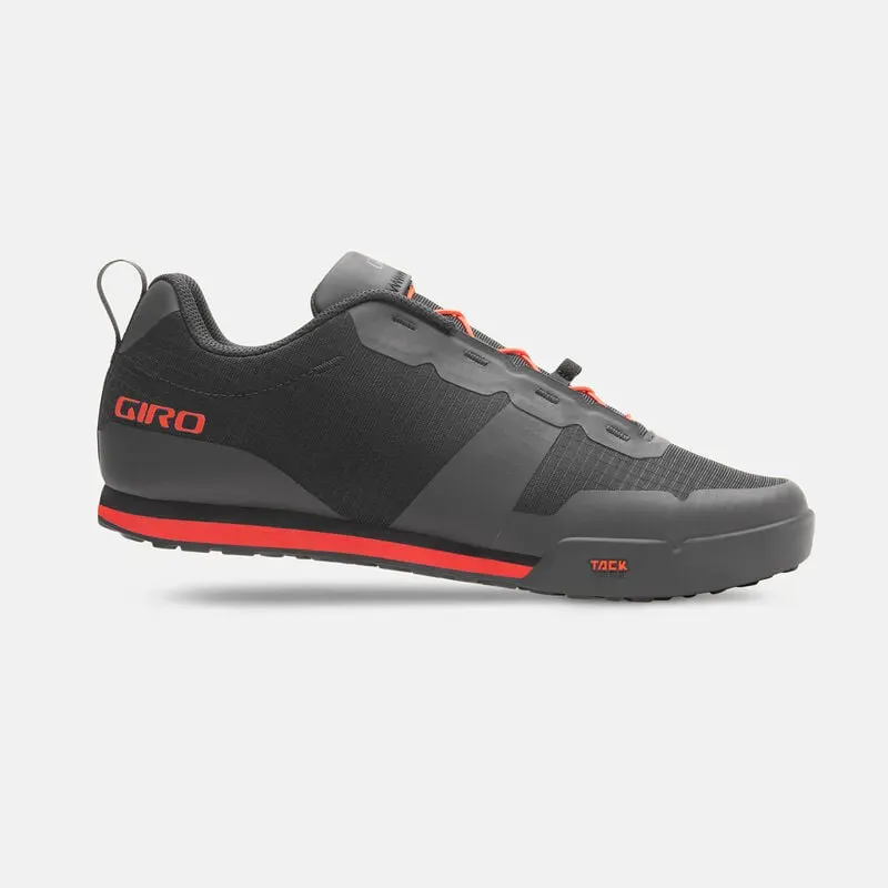 Giro Tracker Fastlace Shoes in Black/Bright Red