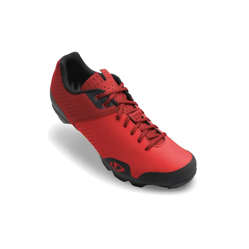 Giro Privateer Lace Mtb Cycling Shoes In Red