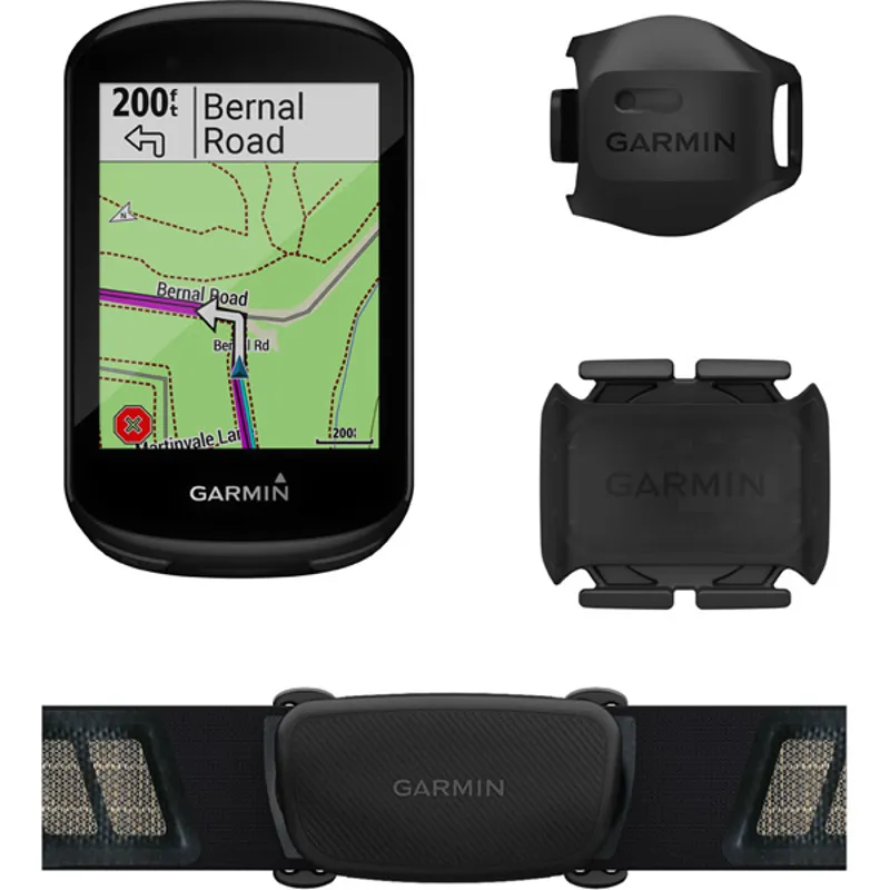 Garmin Edge 830 GPS Cycle Computer Road Bundle in Black