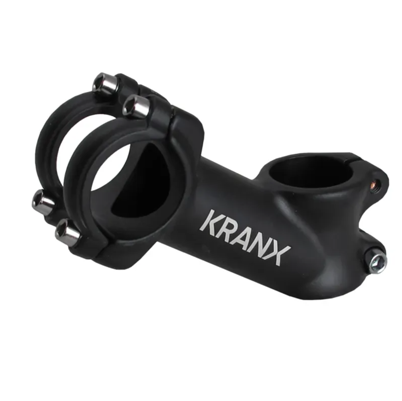 KranX Alloy 35-deg Rise A/Head 1-1/8-inch 31.8mm Stem in Black-1