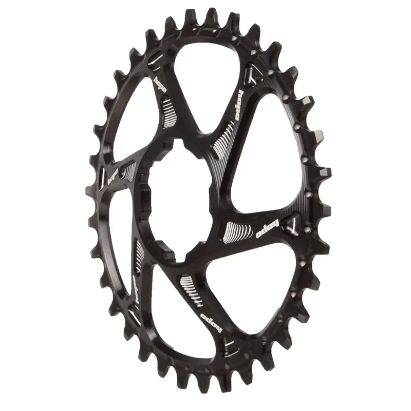 Hope R22 Spiderless 32-tooth Retainer Ring in Black