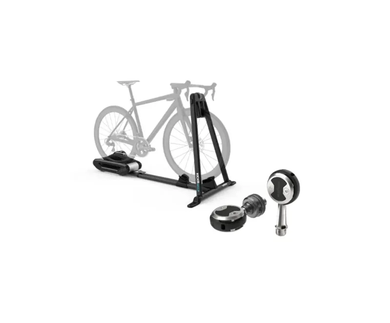 Wahoo KICKR ROLLR + POWRLINK ZERO Left Sided Bundle in Black